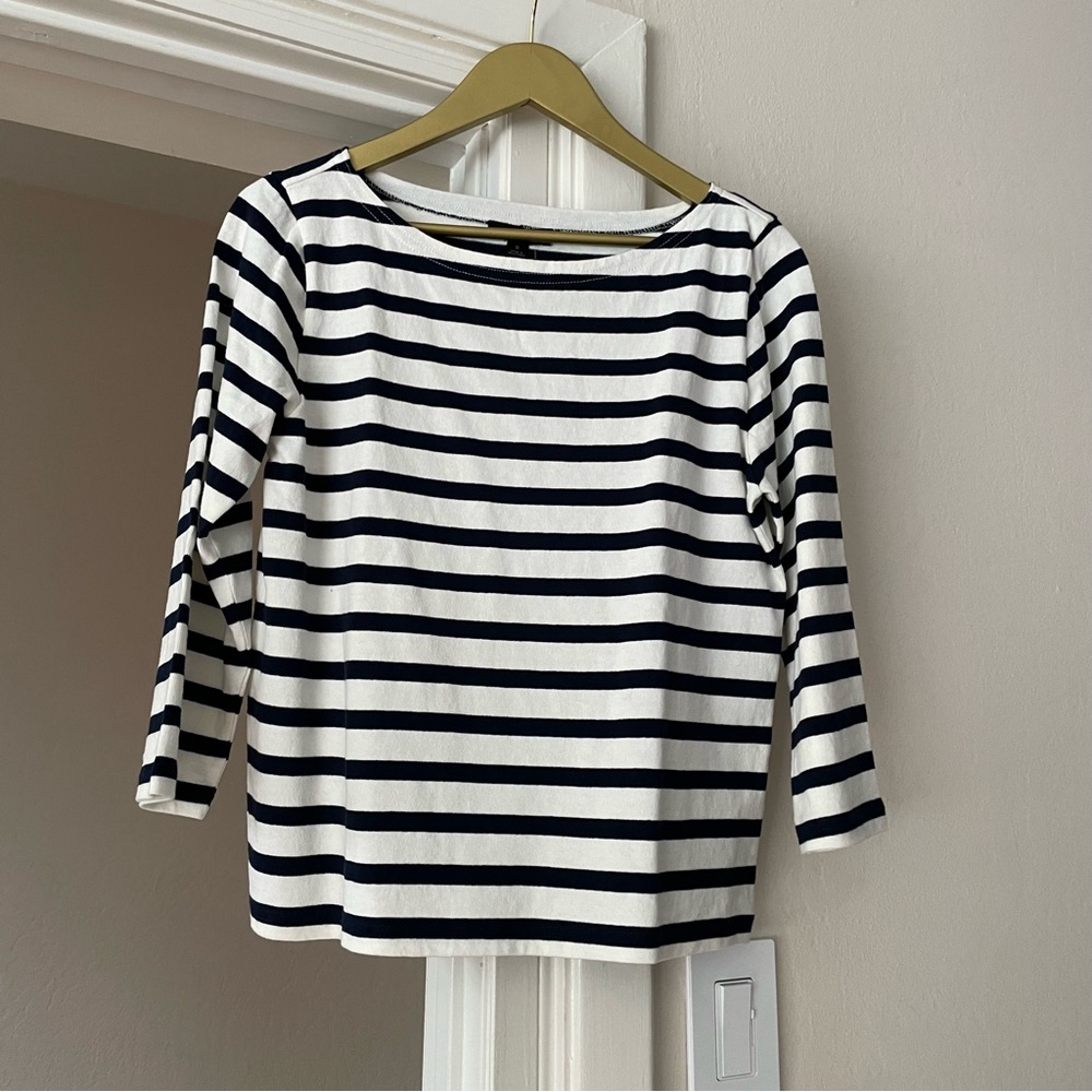 JCrew Boatneck Shirt Size Small NWT